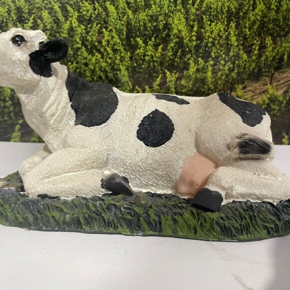 Vintage Cow Figurine Jubilee giftware - Picture 3 of 4